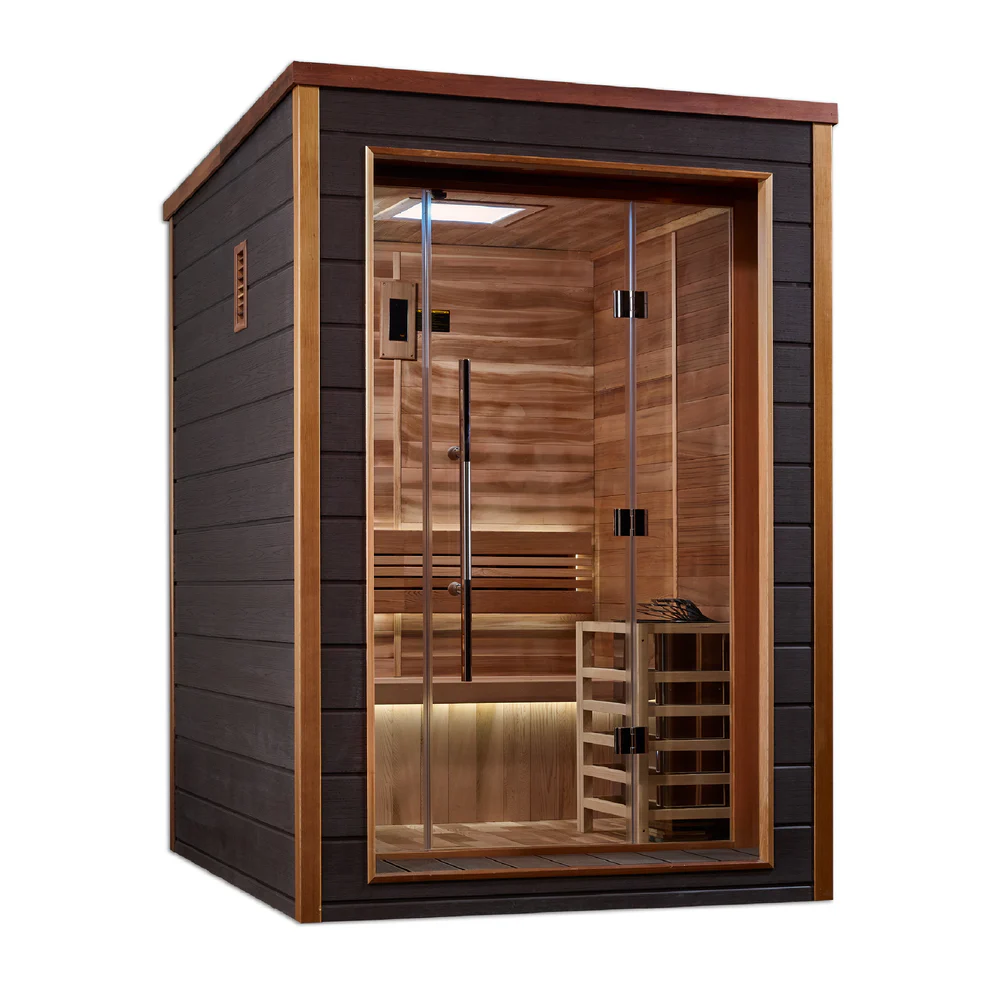 Narvik Traditional Steam Sauna (2-Person Outdoor Model) 