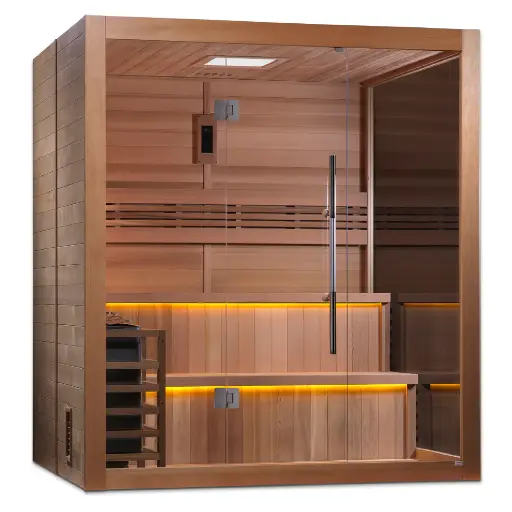 [GDI-7206-01] Kuusamo Traditional Steam Sauna (6-Person Indoor or Covered Patio)   